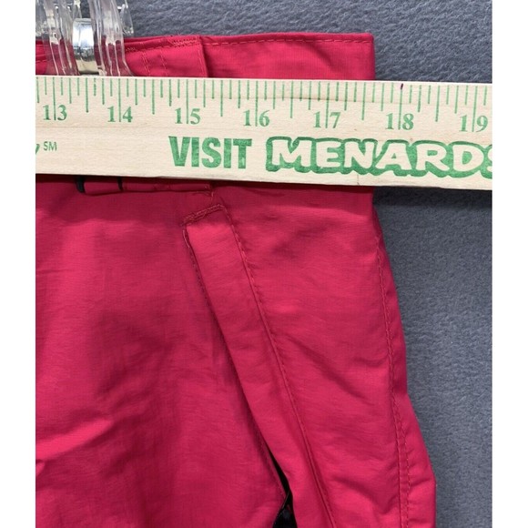 Slalom Womens Insulated Cargo Snow Pants Bright Rose Pink Medium Water Resistant - Picture 4 of 16